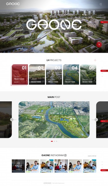(주)가원조경설계사무소 반응형 홈페이지제작 포트폴리오 보기
