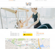필라테스포유 PC & MOBILE SET 홈페이지제작