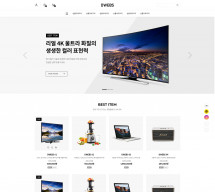 [템플릿] 가전,IT,전자 003 템플릿-카페24 홈페이지제작