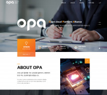 OPA (오픈 클라우드 플랫폼 얼라이언스) PC & MOBILE SET 홈페이지제작